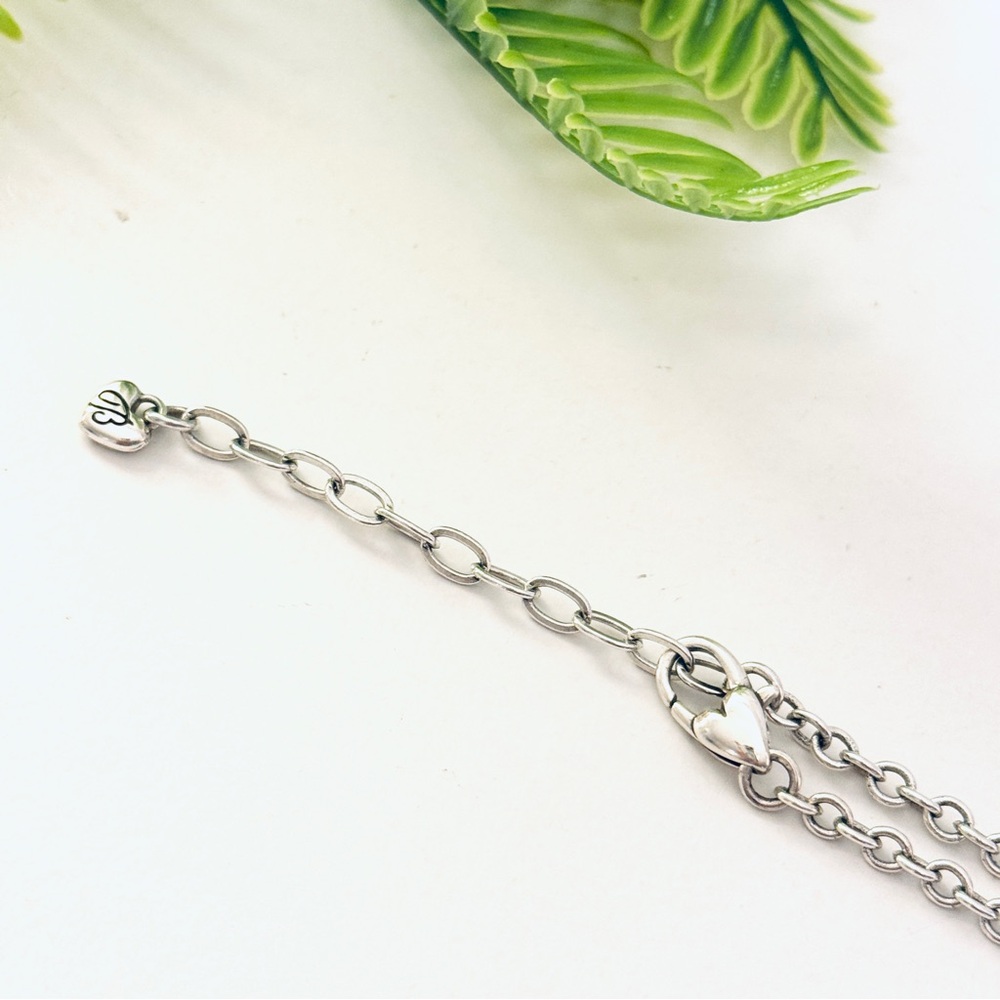 Brighton Sonora Heart Silver Heart Pendant Necklace - Picture 6 of 11